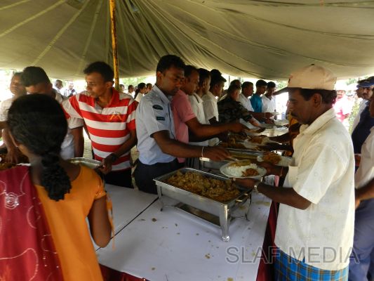 SLAF Poson Poya Celebrations