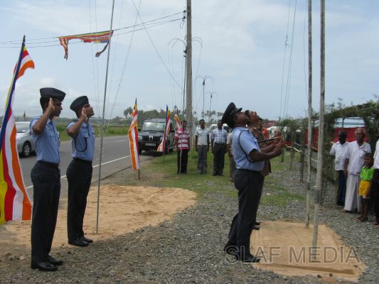 SLAF Poson Poya Celebrations