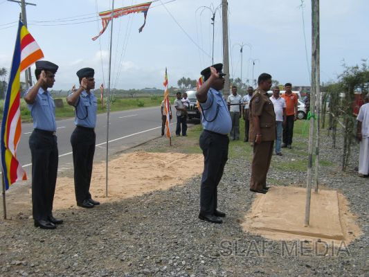SLAF Poson Poya Celebrations