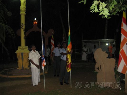 SLAF Poson Poya Celebrations