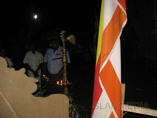 SLAF Poson Poya Celebrations
