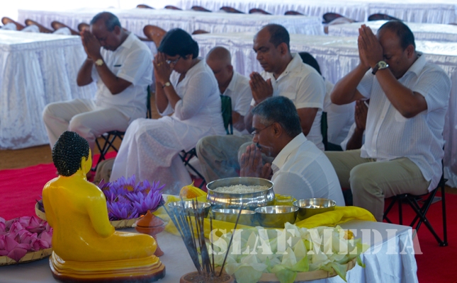 SLAF “Poson Dansela” at Sandahiru Seya