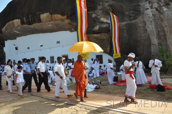 Poson Poya Celebrations at 'Sithul Pauwa Raja Maha Viharaya'