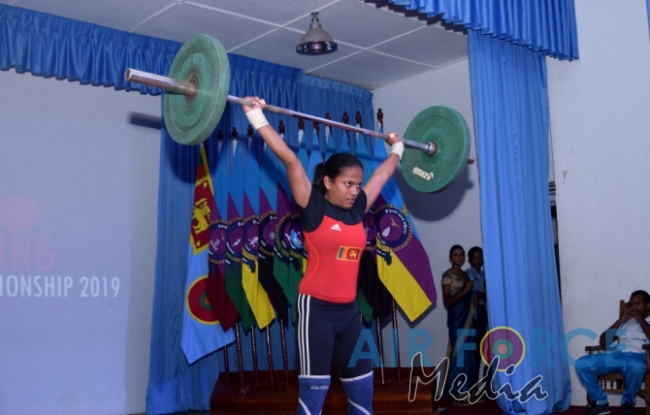 SLAF Trade Training School Ekala Wins Inter Unit Power Lifting Championship 2019