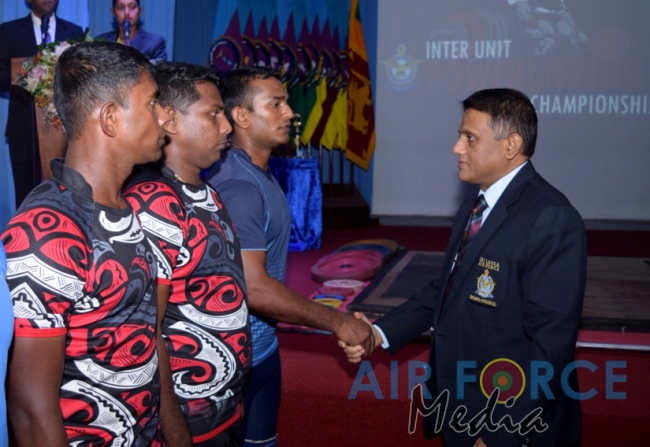 SLAF Trade Training School Ekala Wins Inter Unit Power Lifting Championship 2019
