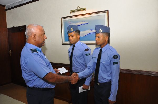SLAF felicitates two promising boxers