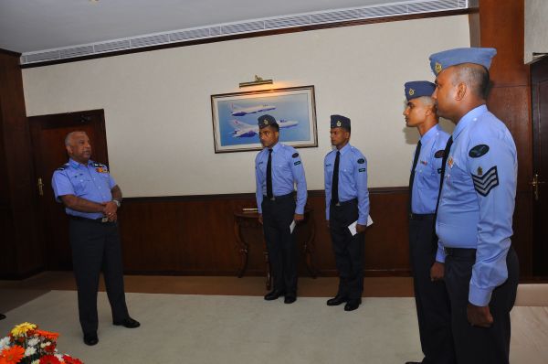 SLAF felicitates two promising boxers