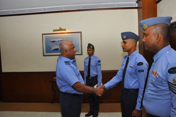 SLAF felicitates two promising boxers