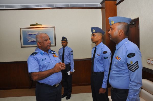 SLAF felicitates two promising boxers