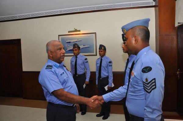 SLAF felicitates two promising boxers