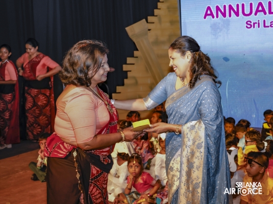 ANNUAL
PRE-SCHOOL CONCERT OF SLAF STATION SRI JAYEWARDENEPURA