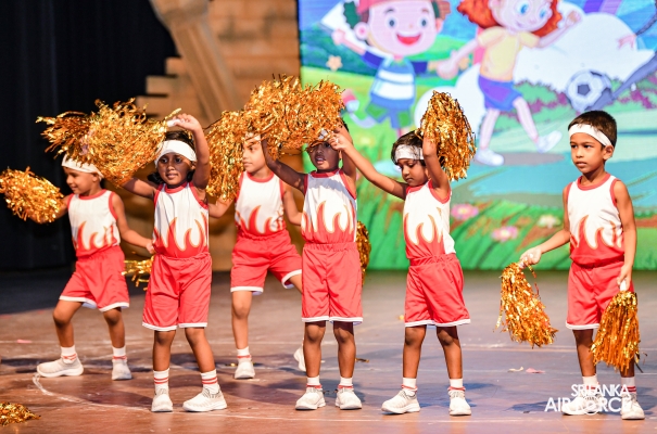 ANNUAL
PRE-SCHOOL CONCERT OF SLAF STATION SRI JAYEWARDENEPURA