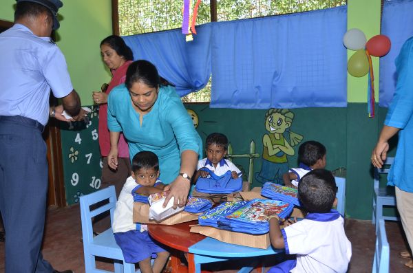 Community Project for Underprivileged Pre School Children at Iranamadu