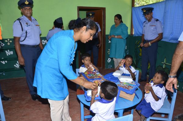 Community Project for Underprivileged Pre School Children at Iranamadu