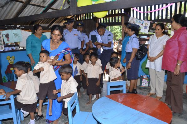Community Project for Underprivileged Pre School Children at Iranamadu