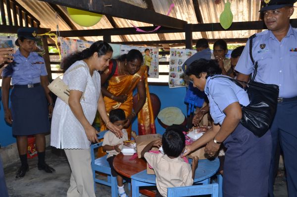 Community Project for Underprivileged Pre School Children at Iranamadu