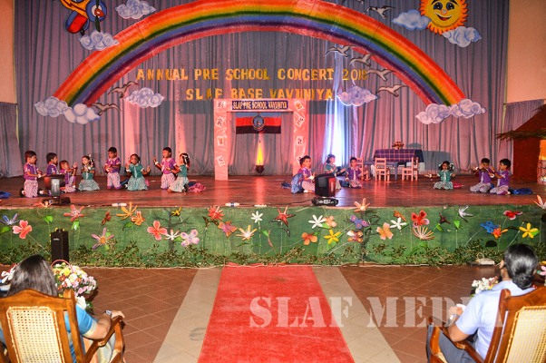 Annual Pre-school concert of Sri Lanka Air Force Base Vavuniya