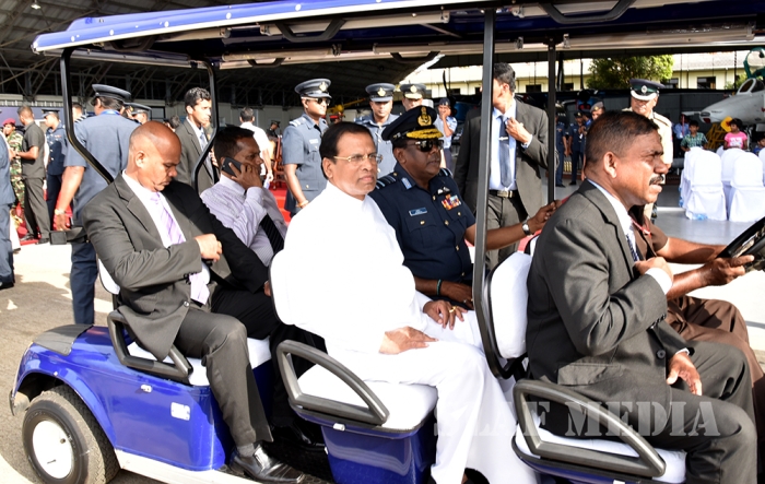 President Visits SLAF 66th Anniversary Exhibition and Tattoo