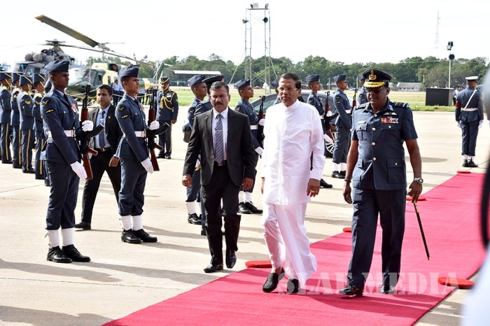 President Visits SLAF 66th Anniversary Exhibition and Tattoo