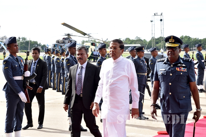 President Visits SLAF 66th Anniversary Exhibition and Tattoo