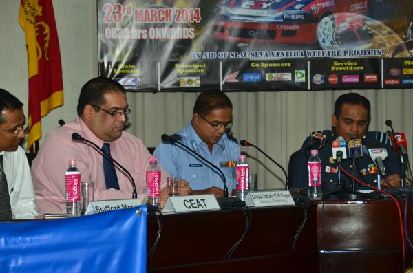 Press Conference of the Sigiriya Rally Cross 2014