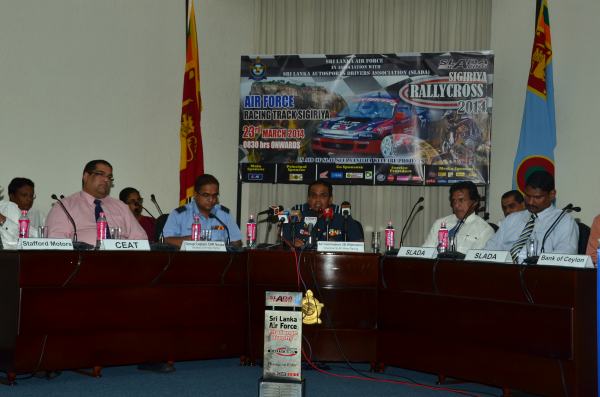 Press Conference of the Sigiriya Rally Cross 2014