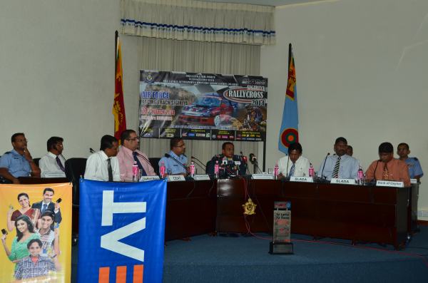 Press Conference of the Sigiriya Rally Cross 2014