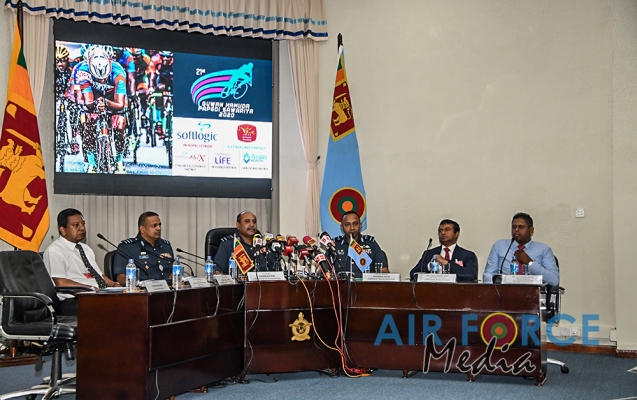 SLAF holds Press Briefing on 69th Air Force Anniversary and Guwan Hamuda Papedi Sawariya 2020