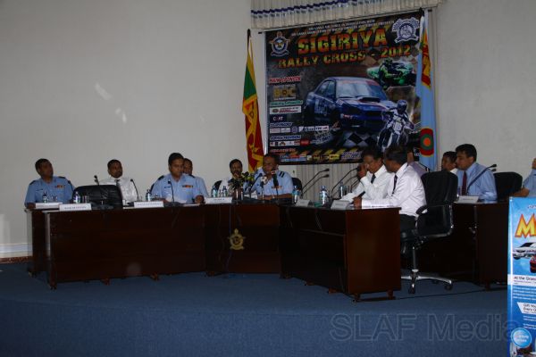 Press Conference For Sigiriya Rally Cross 2012