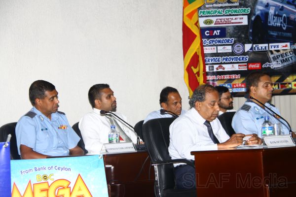 Press Conference For Sigiriya Rally Cross 2012