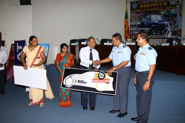 Press Conference For Sigiriya Rally Cross 2012