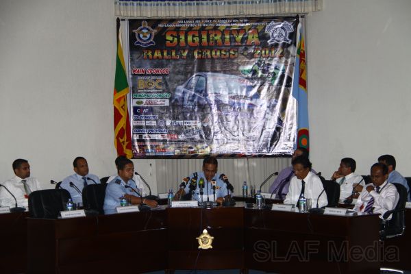 Press Conference For Sigiriya Rally Cross 2012