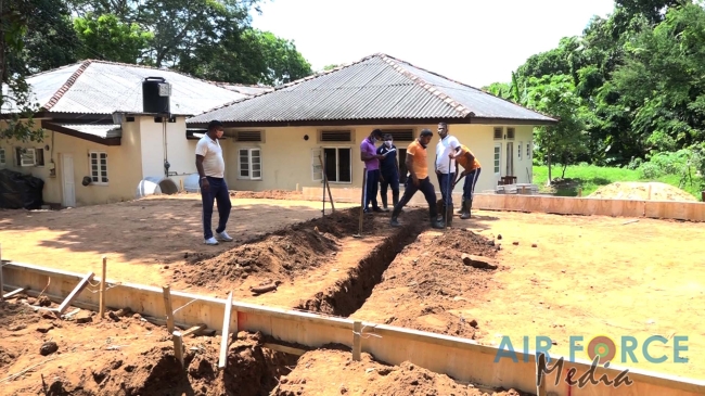 SLAF Provides Engineering Assistance in expanding Accommodation Facilities at IDH