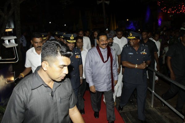 President Visits SLAF site at Deyata Kirula