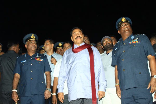 President Visits SLAF site at Deyata Kirula