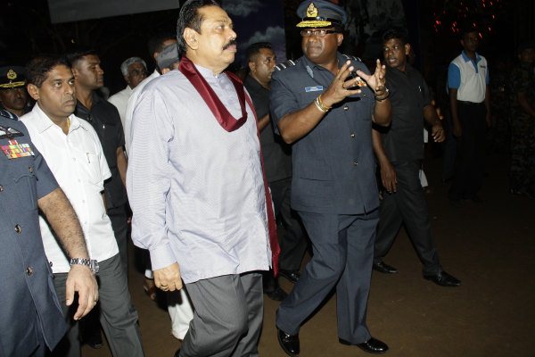 President Visits SLAF site at Deyata Kirula