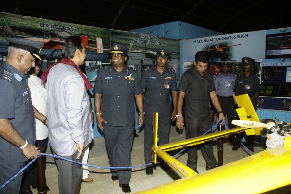 President Visits SLAF site at Deyata Kirula
