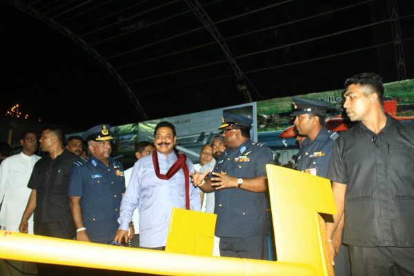 President Visits SLAF site at Deyata Kirula