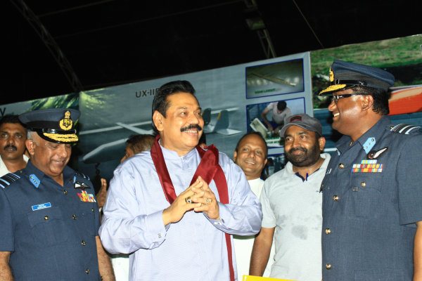 President Visits SLAF site at Deyata Kirula