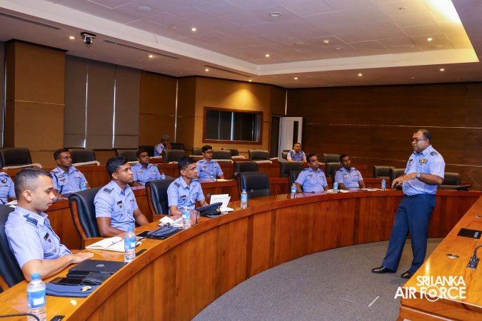 SLAF CONDUCTS TWO-DAY TRAINING PROGRAMME FOR PERSONAL STAFF OFFICERS TO DIRECTOR GENERALS