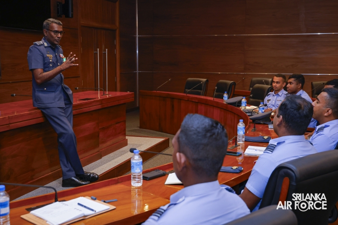 SLAF CONDUCTS TWO-DAY TRAINING PROGRAMME FOR PERSONAL STAFF OFFICERS TO DIRECTOR GENERALS