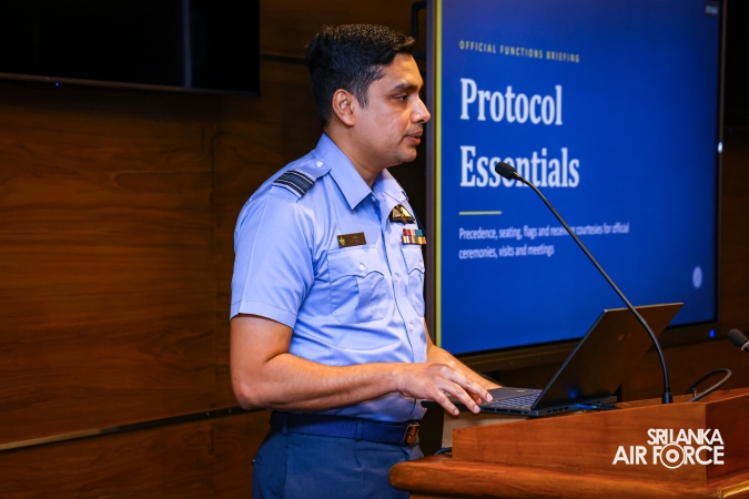 SLAF CONDUCTS TWO-DAY TRAINING PROGRAMME FOR PERSONAL STAFF OFFICERS TO DIRECTOR GENERALS