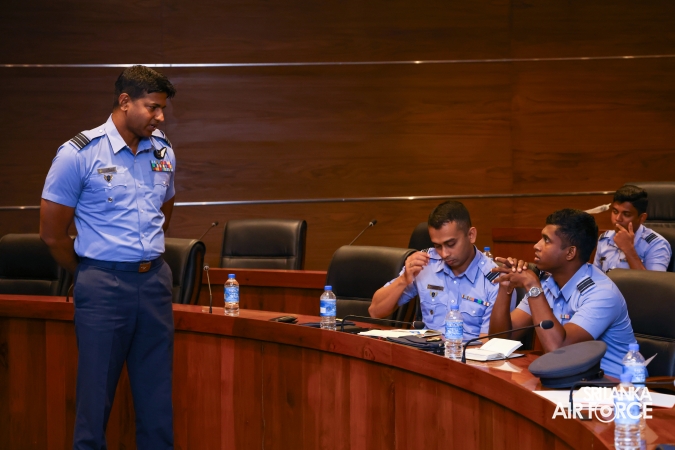 SLAF CONDUCTS TWO-DAY TRAINING PROGRAMME FOR PERSONAL STAFF OFFICERS TO DIRECTOR GENERALS