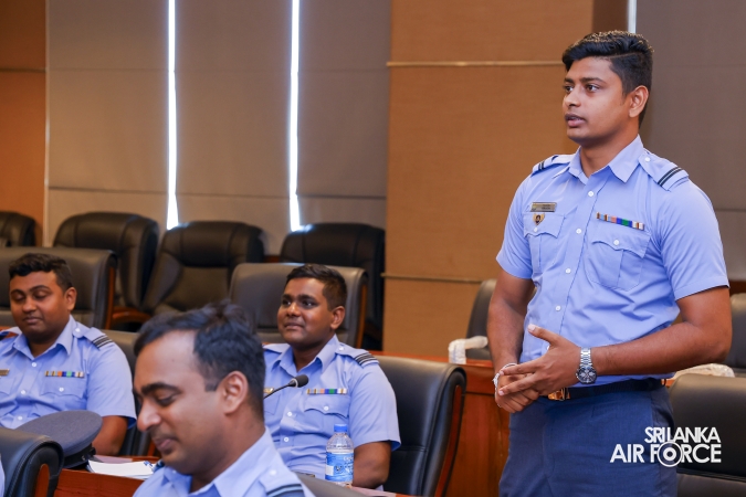 SLAF CONDUCTS TWO-DAY TRAINING PROGRAMME FOR PERSONAL STAFF OFFICERS TO DIRECTOR GENERALS
