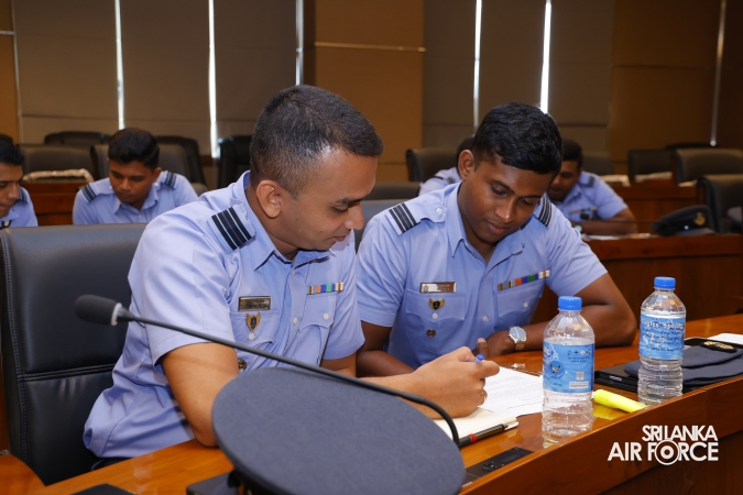 SLAF CONDUCTS TWO-DAY TRAINING PROGRAMME FOR PERSONAL STAFF OFFICERS TO DIRECTOR GENERALS