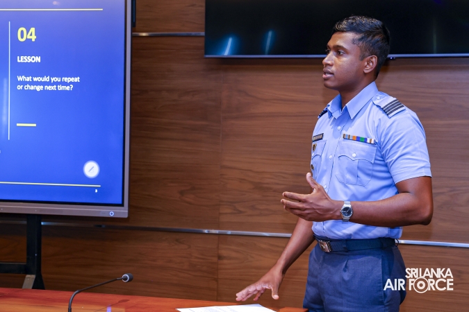 SLAF CONDUCTS TWO-DAY TRAINING PROGRAMME FOR PERSONAL STAFF OFFICERS TO DIRECTOR GENERALS