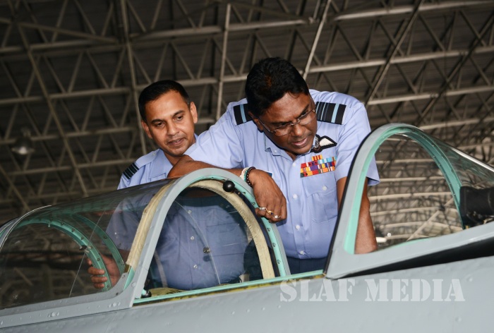 Two PT-6 Aircraft Accepted after Overhaul at the SLAF Overhaul Facility