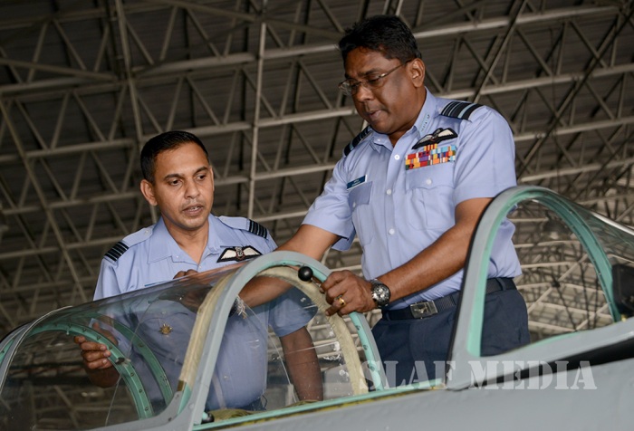 Two PT-6 Aircraft Accepted after Overhaul at the SLAF Overhaul Facility