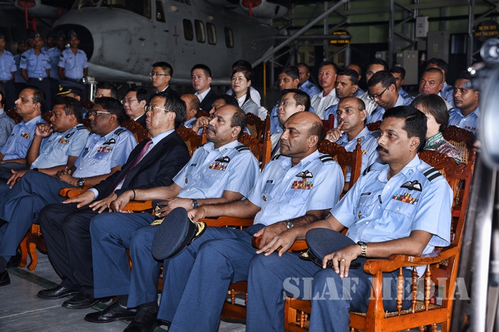 Two PT-6 Aircraft Accepted after Overhaul at the SLAF Overhaul Facility
