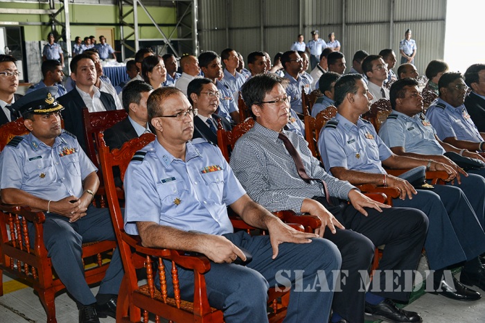 Two PT-6 Aircraft Accepted after Overhaul at the SLAF Overhaul Facility